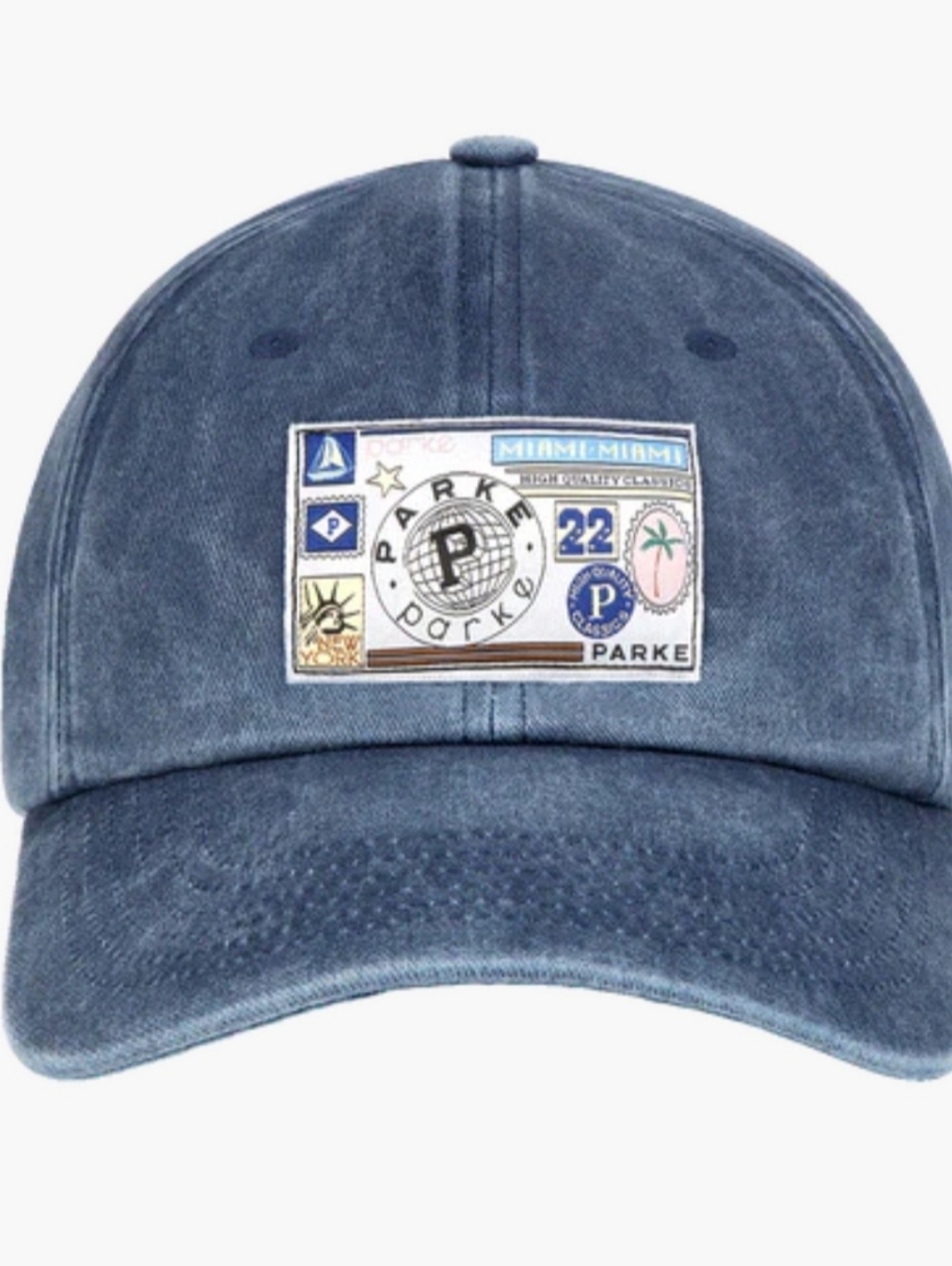 New PARKE Nostalgia Miami Patch Baseball Hat *SOLD OUT EVERYWHERE* PARKE